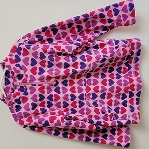 Hanna Andersson fleece half zip jacket